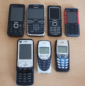 Mobilní telefony Nokia - 7 ks! Čti popis!