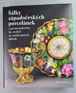 ŠÁLKY ČESKÝCH PORCELÁNEK-SLAVKOV+BŘEZOVÁ apod.- 300 stran, 173 šálků