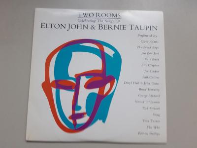 2LP ELTON JOHN A BERNIE TAUPIN- two rooms- supraphon 1991