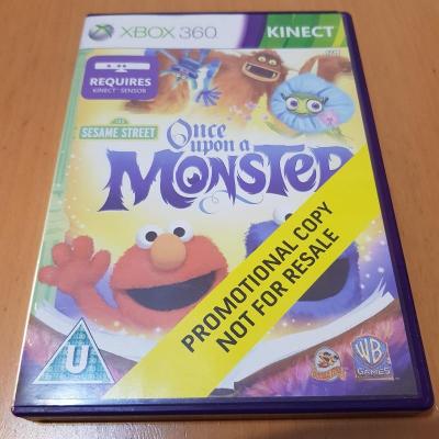 Xbox 360 Sesame Street Once Upon A Monster