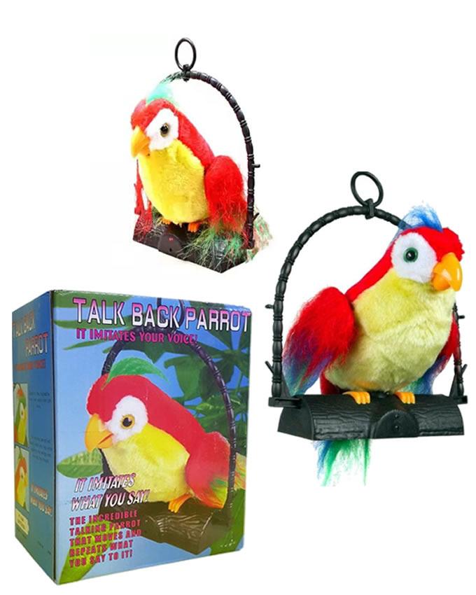 Hovoriaci papagáj opakujúce slová - Hračky