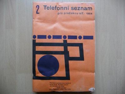 Telefonní seznam pro pražskou síť - 1964