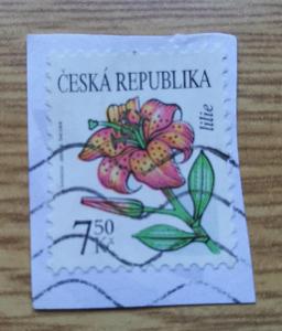 Známka Česká Republika