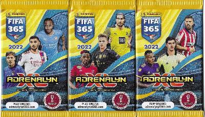Fotbalové kartičky FIFA 365 - 2022 Adrenalyn XL  : Nové balíčky !