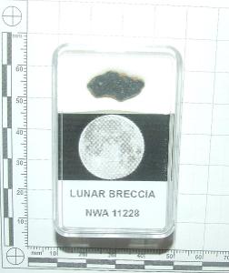 Meteorit - Měsíc - Lunar Breccia - NWA 11228