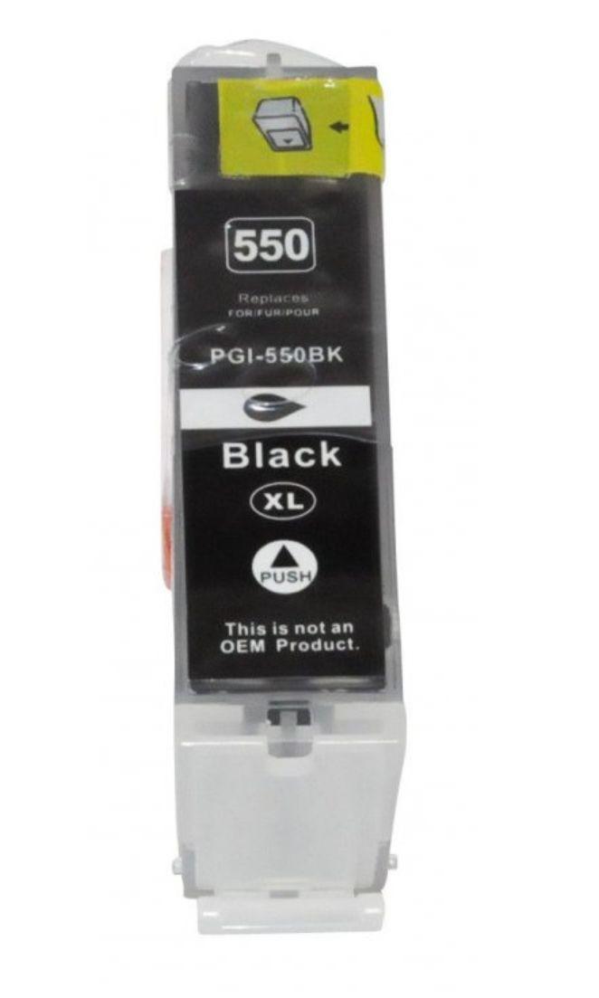 Canon, PGI-550BK, čierna pigment, kompatibilný - Tlačiarne, príslušenstvo