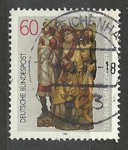 Německo razítkované, rok 1981, Mi.1099