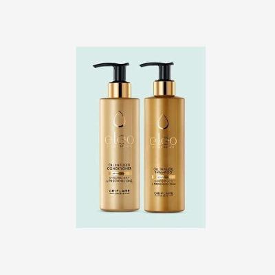 Luxusní sada 2ks Eleo šampon+kondicioner na vlasy Oil Infused-ORIFLAME
