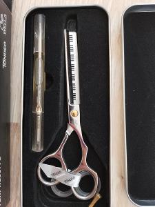 Profesionální kadeřnické efilační nůžky - Tondeo Texpressive - Wella