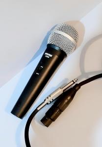 Mikrofon vokální SHURE C606 - dynamický + 10m kabel
