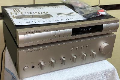 HARMAN KARDON HK-6550 +TU-9200 Stereo Amplifier/Tuner