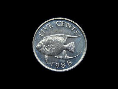 Bermuda - 5 Cents 1988