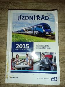 ČD JÍZDNÍ ŘÁD 2015 - Česká republika a mezistátní spoje 