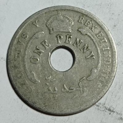 Britská Západní Afrika 1 penny 1920 KM# 9   