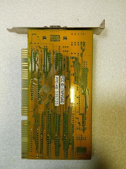 VGA ISA WD 90C30-LR 16bit vintage, historická karta - Počítače a hry