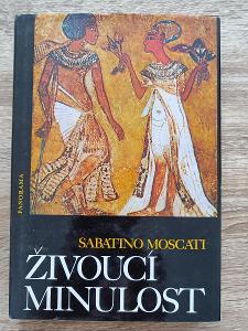 kniha - ŽIVOUCÍ MINULOST- S. Moscati - rok 1984  