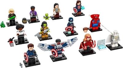 Lego minifigurky 71031 - kompletní série Marvel (nové, nerozbalené)