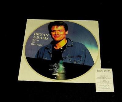 LP- BRYAN ADAMS - Keep On Running (album)´1994 Picture LP / Italy 