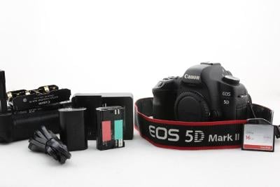 Zrkadlovka Canon 5D II 21Mpx Full-Frame + príslušenstvo