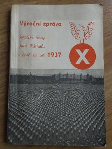 dokument - Výroční zpráva Sokolské župy Jana Máchala, Brno 1937, Sokol