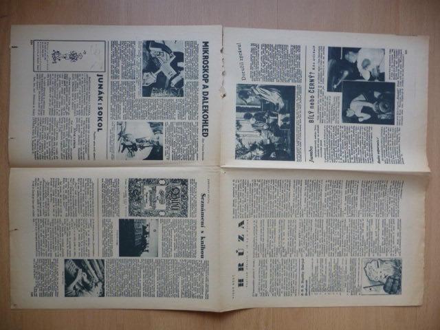 Časopis - Junák - ročník 28. - číslo 26 z května roku 1946 - Knihy a časopisy