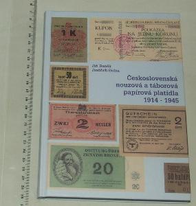 Nouzová a táborová papírová platidla 1914-1945 - bankovky - J. Daněk