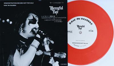 SP MERCYFUL FATE Shadow Night 1981, červený vinyl, King Diamond LP