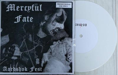 SP MERCYFUL FATE Aardshock Fest 1983, bílý vinyl, King Diamond LP
