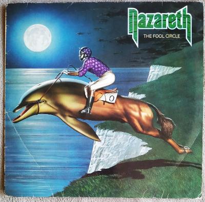LP NAZAREH - THE FOOL CIRCLE (1981) GER. VERTIGO Press EX+  