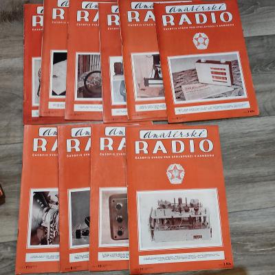 AMATÉRSKÉ RADIO - 1958.