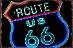 ROUTE 66 - Plechová ceduľa - retro - nová (-37%) - Auto-moto