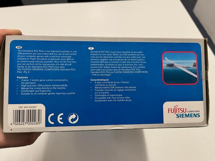 Easy To Fly GameBird RC Simulator - Fujitsu Siemens - PC - 3.990,- - Hry