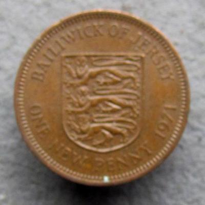 Jersey 1 penny 1971 