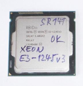 Intel Xeon E3-1245V3 = i7-4770  LGA1150 SR14T Haswell 8x 3.80GHz 
