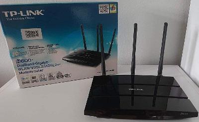 VDSL dual wifi N gigabit modem TP-LINK TD-W9980B s 2xUSB,záruka 1měsíc