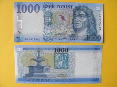 1.000 Forint 2017 Hungary - P203a - UNC - /Y340/