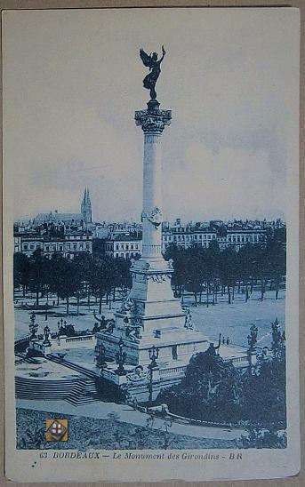 Francie Bordeaux - Le Monument des Girondis (MF čistá)