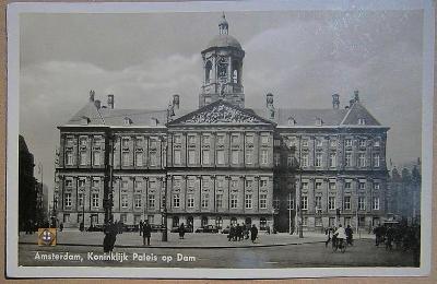 Holandsko Amsterdam - Koninklijk Paleis op Dam (MF prošlá 1937)