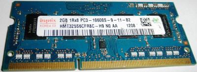 HYNIX 2GB 1Rx8 PC3-10600S-9-11-B2, DDR3, 1333 MHz