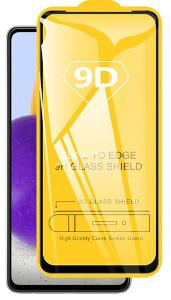 Ochranné 9D tvrzené sklo Samsung A72 5G na celý displej černý rámeček