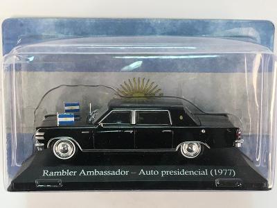 Rambler Ambassador -Auto presidencial (1977)- IXO Altaya 1/43 (H21-a1)