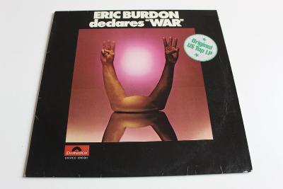 Eric Burdon (Animals) Declares "War" -Top stav- Germany 1970 LP