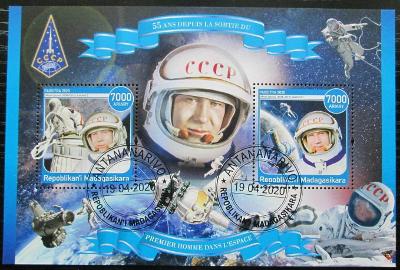 Madagaskar 2020 Alexej Leonov, kosmonaut Mi# N/N 0220
