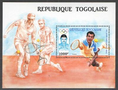 ** TOGO aršík tenis  1987 - 10€
