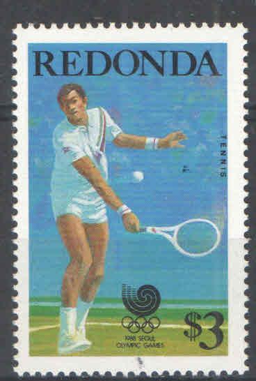** REDONDA $3 tenis LOH Seoul 1988