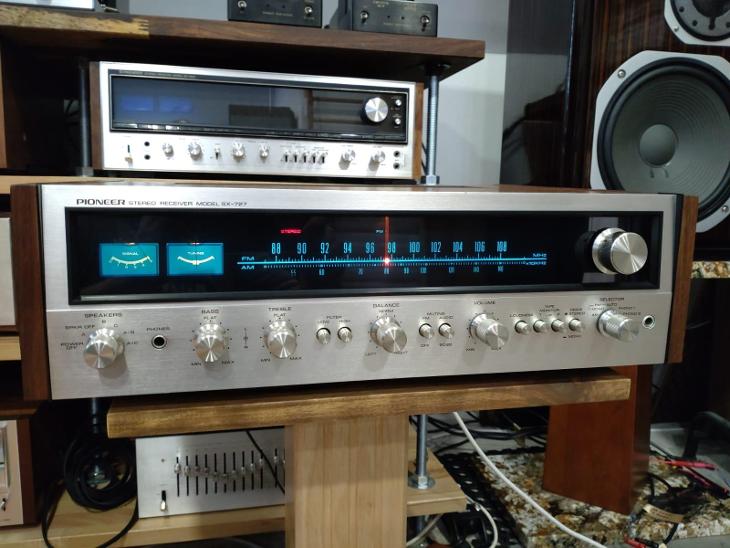 receiver Pioneer SX 727 - TV, audio, video