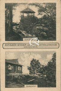 Zinken Stein, Buková hora, Verneřice, Děčín, fotokopie