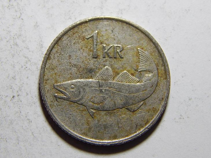 Island 1 Króna 1981 VF č21242 - Bankovky