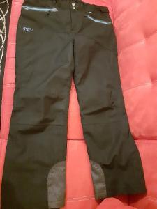 2117 of sweden- pánské zatepl. lyžařské kalhoty - černé 3xl/108 cm pas