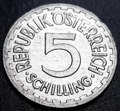 Rakousko , 5 šilinků 1957, kopie